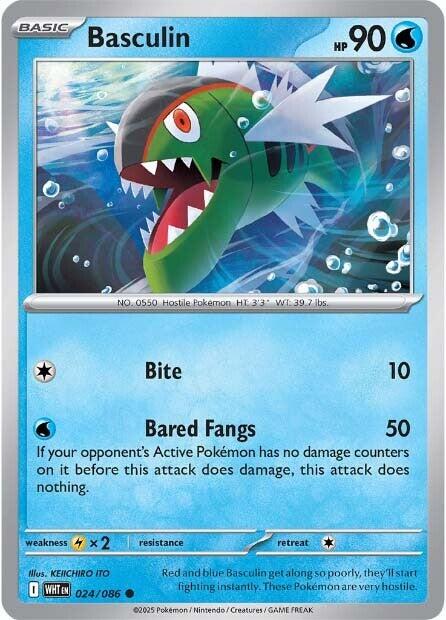 Basculin (024/086) [Scarlet & Violet: White Flare] | Local Legends