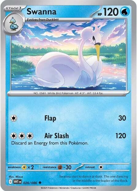 Swanna (026/086) [Scarlet & Violet: White Flare] | Local Legends