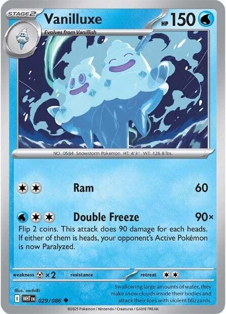 Vanilluxe (029/086) [Scarlet & Violet: White Flare] | Local Legends