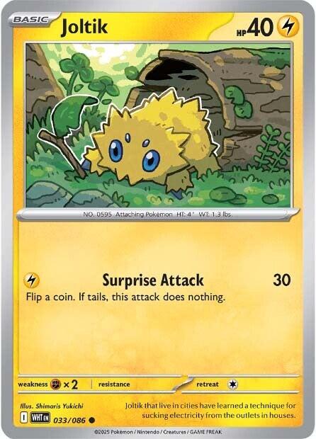 Joltik (033/086) [Scarlet & Violet: White Flare] | Local Legends