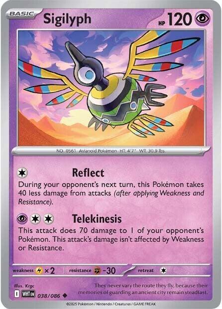 Sigilyph (038/086) [Scarlet & Violet: White Flare] | Local Legends