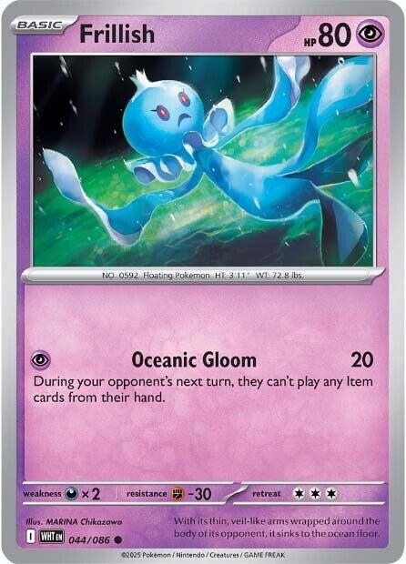 Frillish (044/086) [Scarlet & Violet: White Flare] | Local Legends