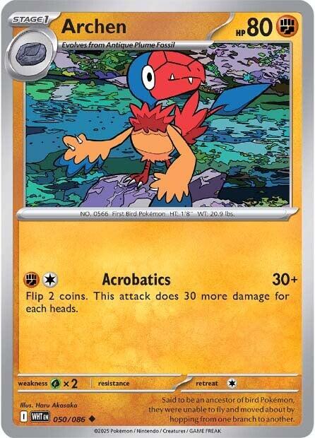 Archen (050/086) [Scarlet & Violet: White Flare] | Local Legends
