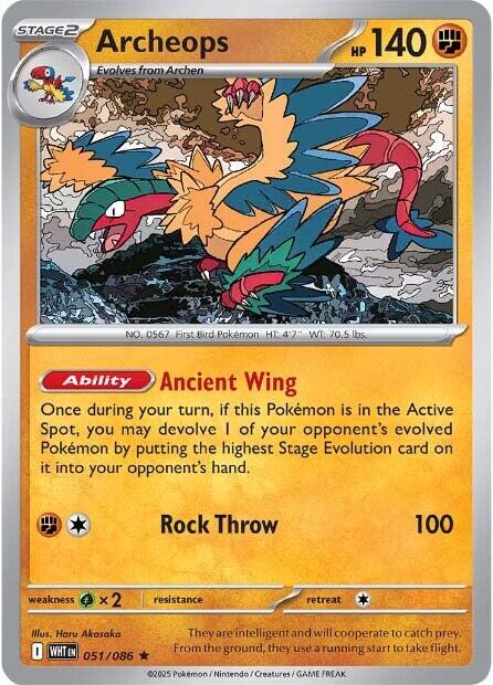 Archeops (051/086) [Scarlet & Violet: White Flare] | Local Legends