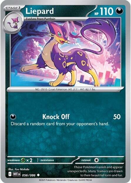 Liepard (056/086) [Scarlet & Violet: White Flare] | Local Legends