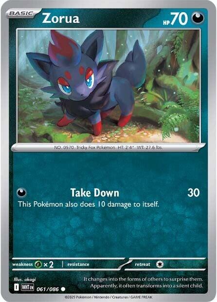 Zorua (061/086) [Scarlet & Violet: White Flare] | Local Legends