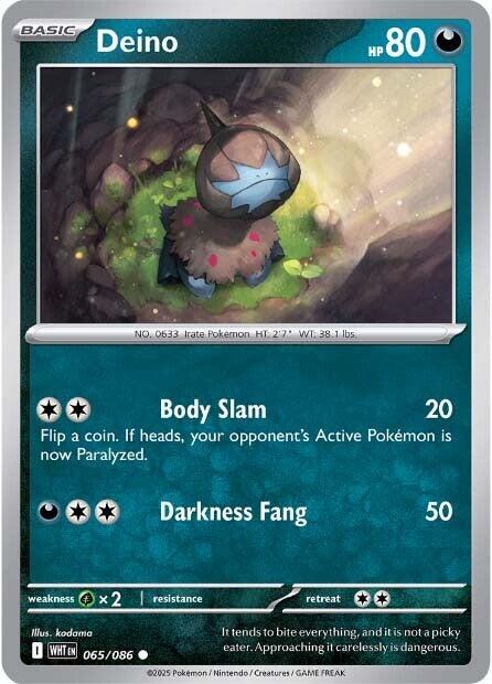 Deino (065/086) [Scarlet & Violet: White Flare] | Local Legends