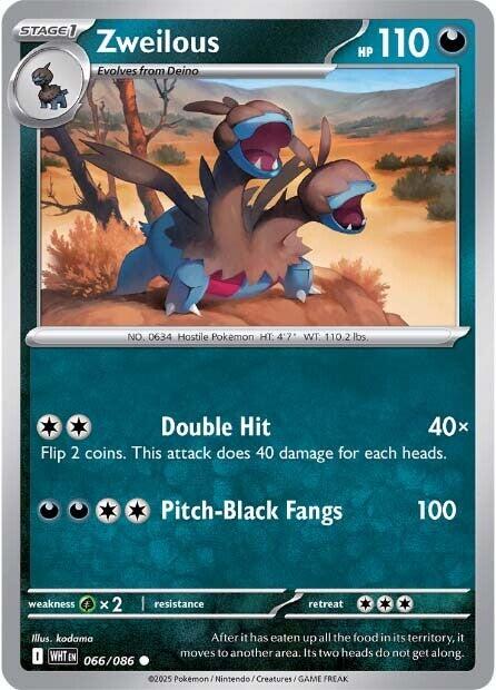 Zweilous (066/086) [Scarlet & Violet: White Flare] | Local Legends