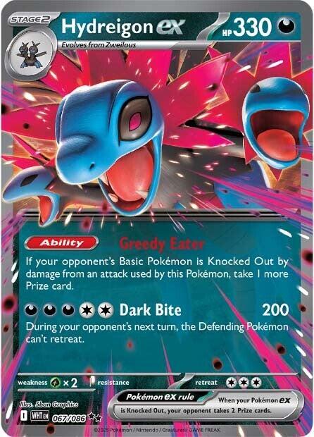 Hydreigon ex (067/086) [Scarlet & Violet: White Flare] | Local Legends