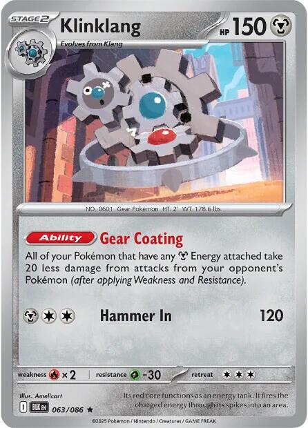 Klinklang (063/086) [Scarlet & Violet: Black Bolt] | Local Legends