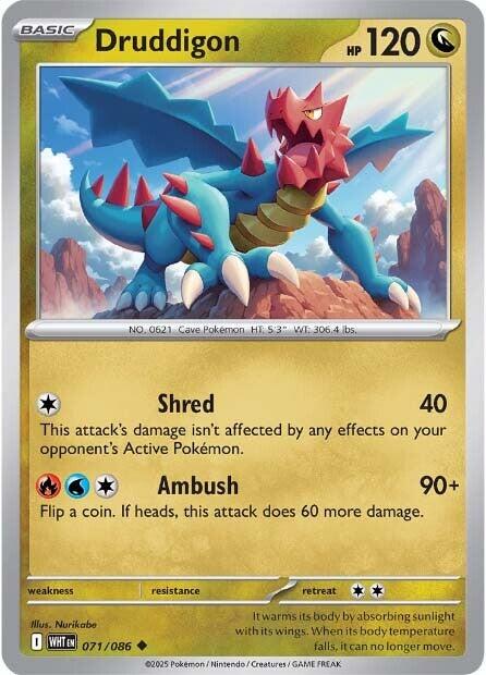 Druddigon (071/086) [Scarlet & Violet: White Flare] | Local Legends