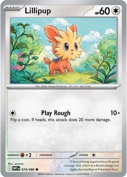 Lillipup (074/086) [Scarlet & Violet: White Flare] | Local Legends