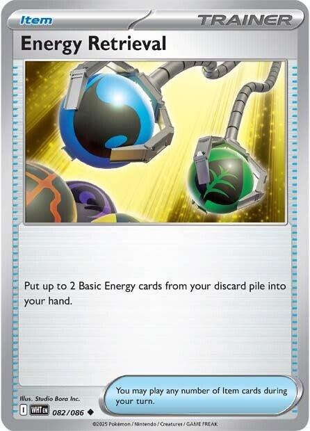 Energy Retrieval (082/086) [Scarlet & Violet: White Flare] | Local Legends