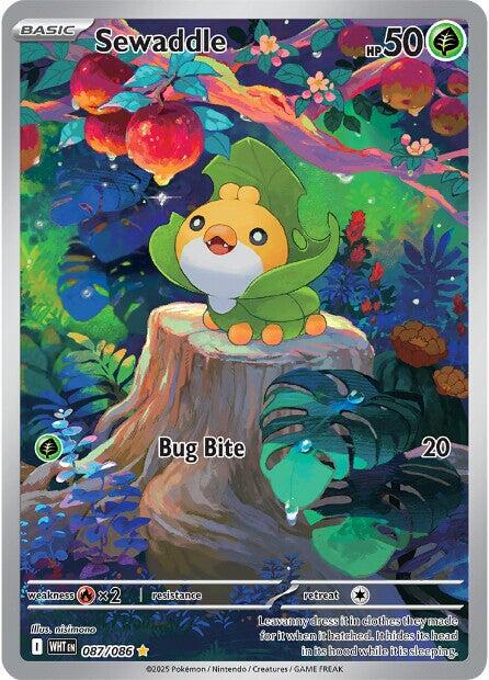 Sewaddle (087/086) [Scarlet & Violet: White Flare] | Local Legends