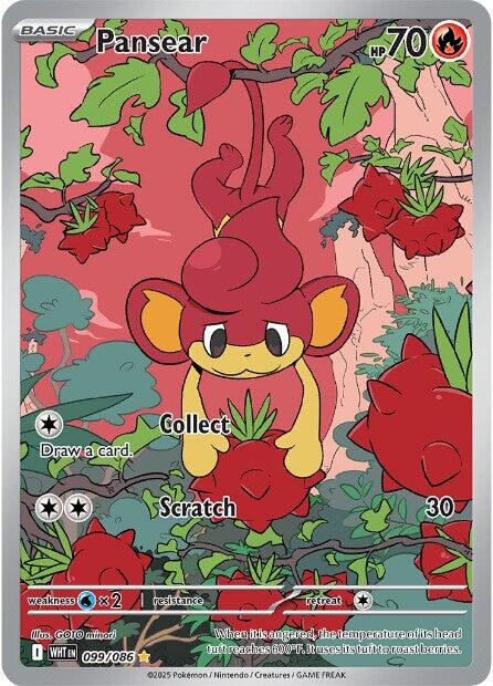 Pansear (099/086) [Scarlet & Violet: White Flare] | Local Legends
