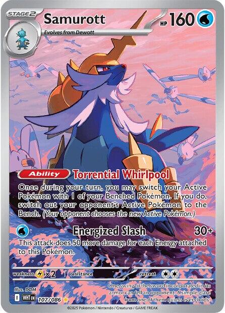 Samurott (107/086) [Scarlet & Violet: White Flare] | Local Legends