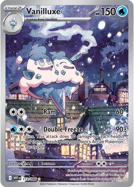 Vanilluxe (113/086) [Scarlet & Violet: White Flare] | Local Legends