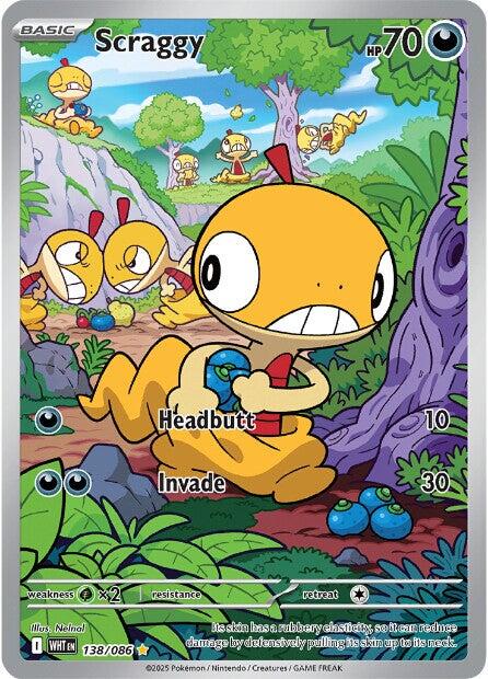 Scraggy (138/086) [Scarlet & Violet: White Flare] | Local Legends