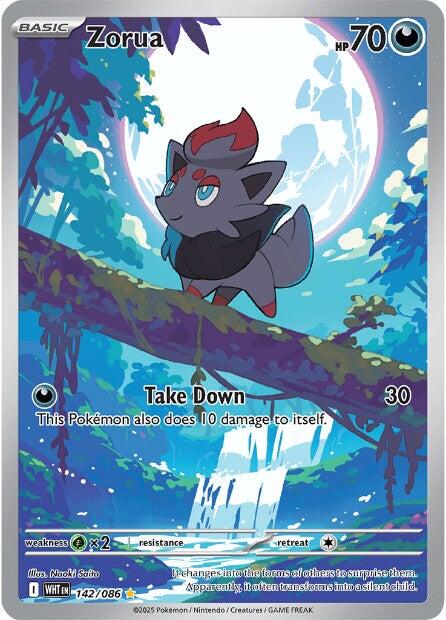 Zorua (142/086) [Scarlet & Violet: White Flare] | Local Legends