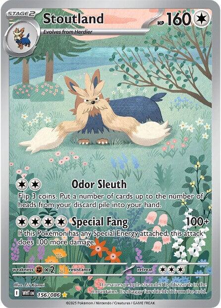 Stoutland (156/086) [Scarlet & Violet: White Flare] | Local Legends