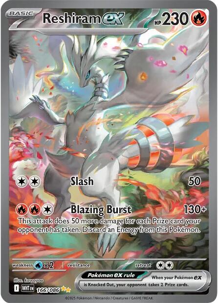 Reshiram ex (166/086) [Scarlet & Violet: White Flare] | Local Legends