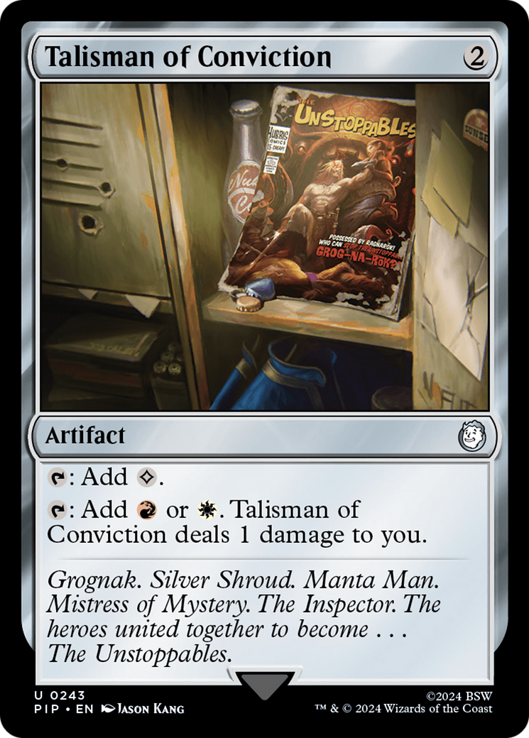 Talisman of Conviction [Fallout] | Local Legends