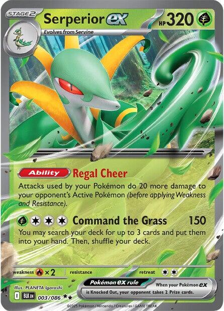 Serperior ex (003/086) [Scarlet & Violet: Black Bolt] | Local Legends
