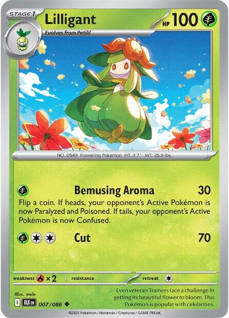 Lilligant (007/086) [Scarlet & Violet: Black Bolt] | Local Legends