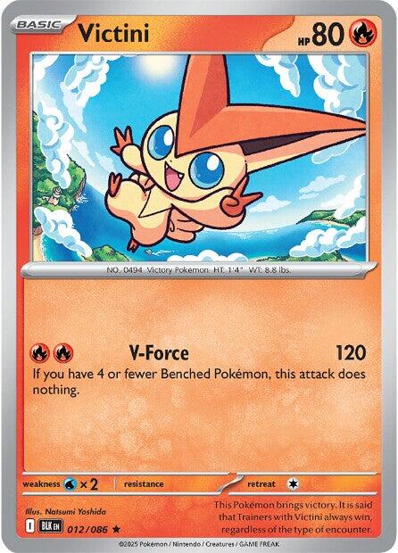 Victini (012/086) [Scarlet & Violet: Black Bolt] | Local Legends