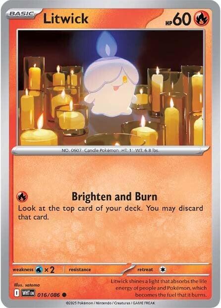 Litwick (016/086) [Scarlet & Violet: White Flare] | Local Legends