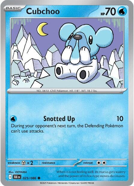 Cubchoo (025/086) [Scarlet & Violet: Black Bolt] | Local Legends