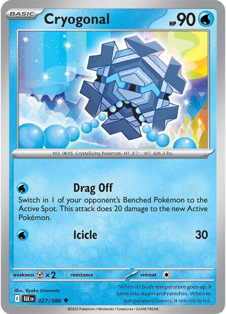 Cryogonal (027/086) [Scarlet & Violet: Black Bolt] | Local Legends