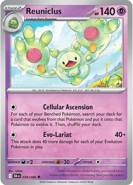 Reuniclus (039/086) [Scarlet & Violet: Black Bolt] | Local Legends