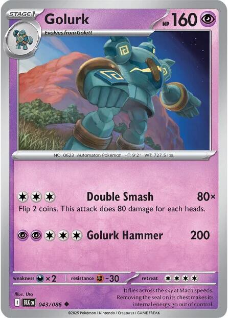 Golurk (043/086) [Scarlet & Violet: Black Bolt] | Local Legends