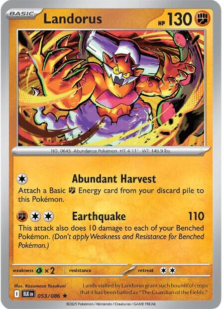 Landorus (053/086) [Scarlet & Violet: Black Bolt] | Local Legends