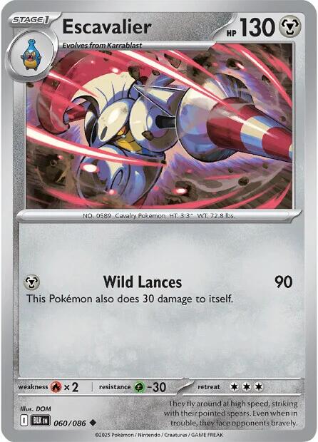 Escavalier (060/086) [Scarlet & Violet: Black Bolt] | Local Legends