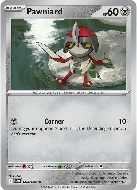 Pawniard (064/086) [Scarlet & Violet: Black Bolt] | Local Legends