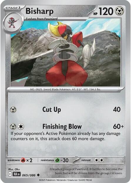 Bisharp (065/086) [Scarlet & Violet: Black Bolt] | Local Legends