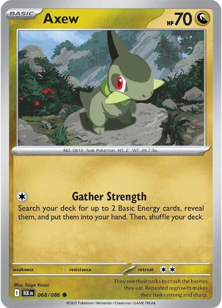 Axew (068/086) [Scarlet & Violet: Black Bolt] | Local Legends