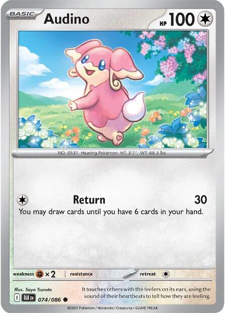 Audino (074/086) [Scarlet & Violet: Black Bolt] | Local Legends