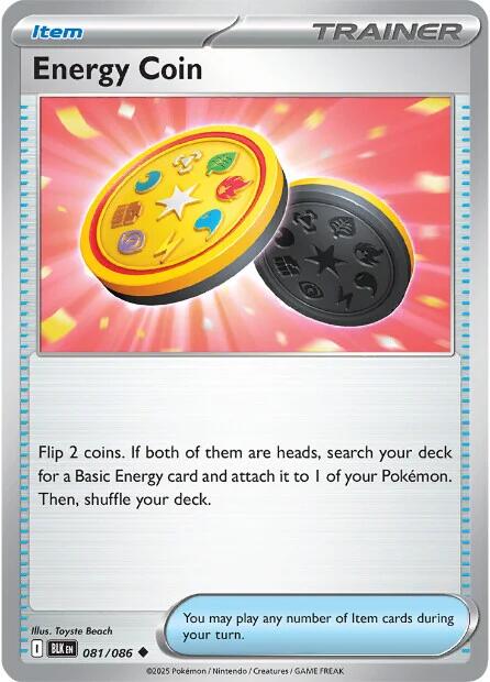 Energy Coin (081/086) [Scarlet & Violet: Black Bolt] | Local Legends