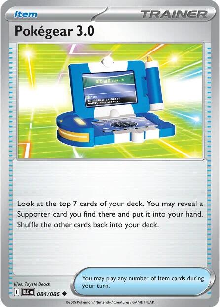 Pokegear 3.0 (084/086) [Scarlet & Violet: Black Bolt] | Local Legends