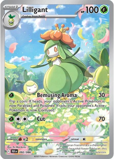 Lilligant (092/086) [Scarlet & Violet: Black Bolt] | Local Legends