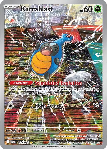 Karrablast (094/086) [Scarlet & Violet: Black Bolt] | Local Legends