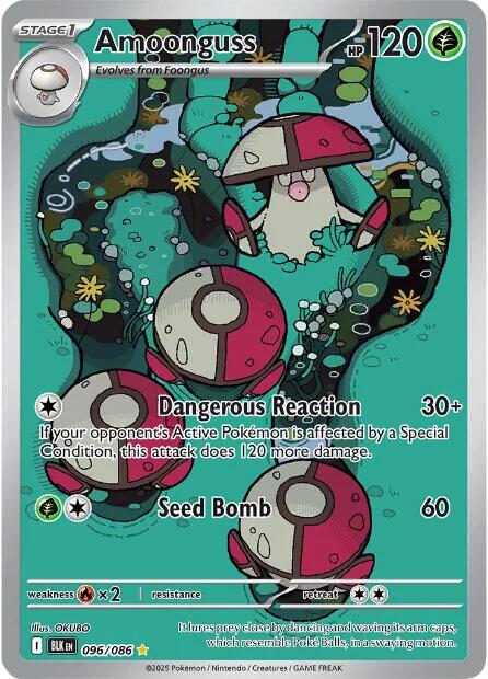 Amoonguss (096/086) [Scarlet & Violet: Black Bolt] | Local Legends