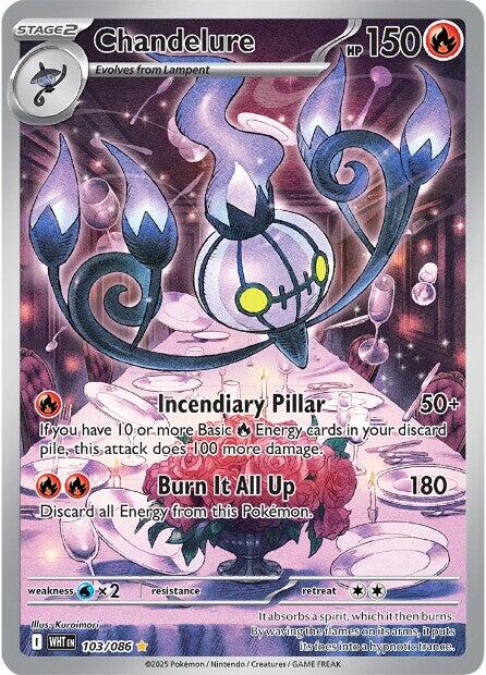 Chandelure (103/086) [Scarlet & Violet: White Flare] | Local Legends