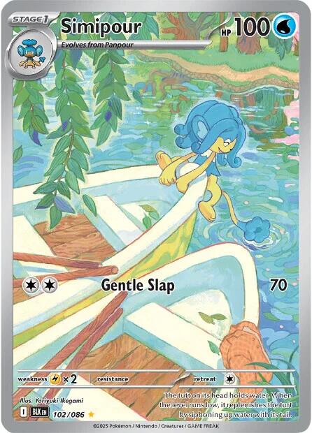 Simipour (102/086) [Scarlet & Violet: Black Bolt] | Local Legends