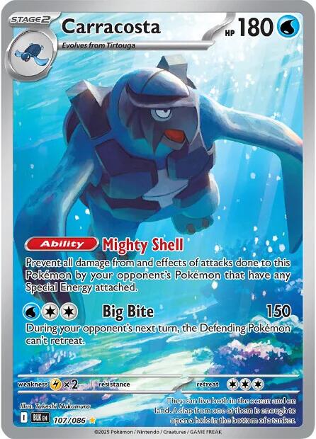 Carracosta (107/086) [Scarlet & Violet: Black Bolt] | Local Legends
