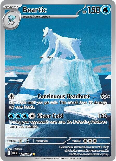 Beartic (110/086) [Scarlet & Violet: Black Bolt] | Local Legends