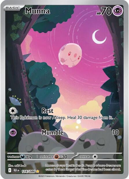 Munna (116/086) [Scarlet & Violet: Black Bolt] | Local Legends